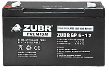 Аккумулятор ZUBR GP 6V 12, KIJO (6V / 12Ah)