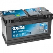 Аккумулятор Exide EFB EL752 (75 Ah) LB4