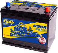 Аккумулятор GINNES Asia 6СТ-75.0 (75 Ah)