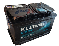 Аккумулятор Klema Better (74 Ah) LB3 6СТ-74 АзЕ (B)